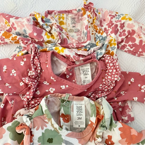 Carter’s Floral Shirt Set Bundle - Picture 3 of 7